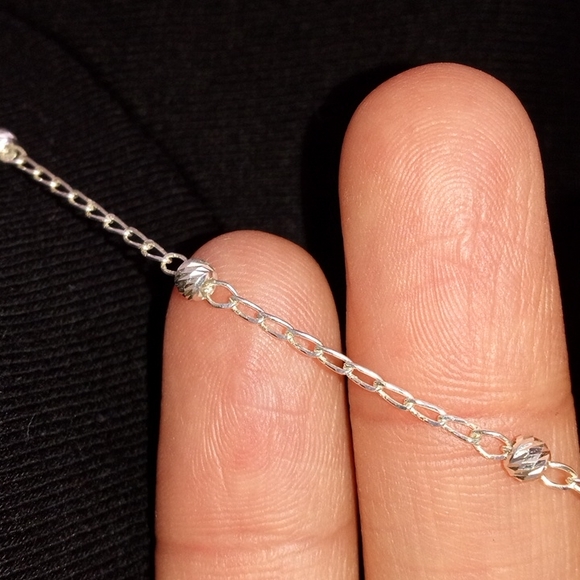 Sterling silver Halloween!!!  Sugar skull Day of dead skull necklace - Picture 3 of 11